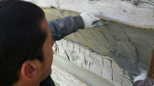 Chinking Repair