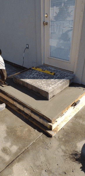 Concrete Step Repair