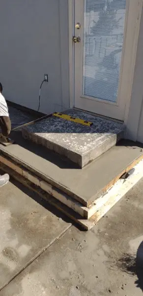 Concrete Step Repair